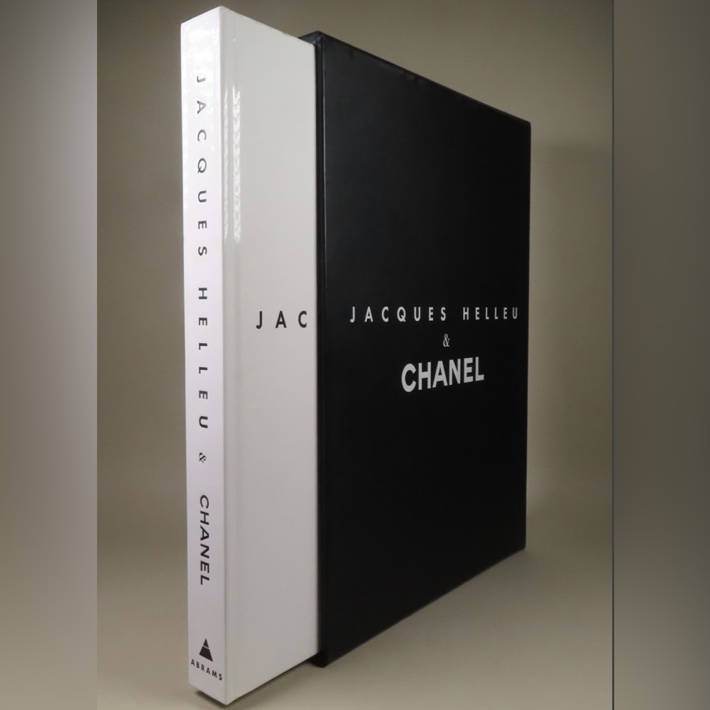 SOLD New in Case Jacques Helleu & Chanel Black White Classic Coffee Table Book
